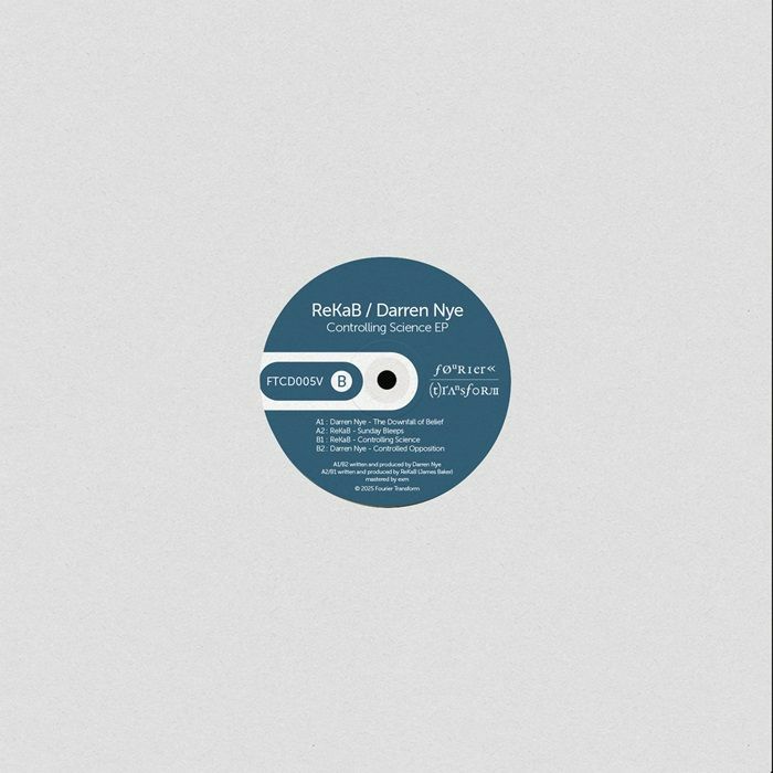ReKab & Darren Nye/CONTROLLING SCIENCE EP 12"