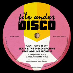 JKriv/CAN'T GIVE IT UP 12"