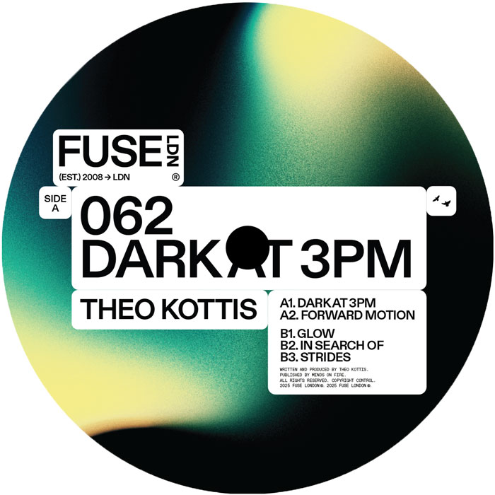 Theo Kottis/DARK AT 3PM EP 12"
