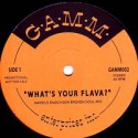 Markus Enochson/WHAT'S YOUR FLAVA? 12"