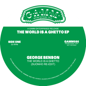 Suonho/THE WORLD IS A GHETTO 12"