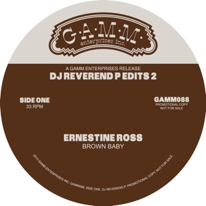 DJ Reverend P/EDITS PT.2 12"