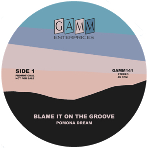 Pomona Dream/BLAME IT ON THE GROOVE 7"