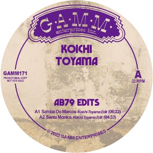 Koichi Toyama/AB79 EDITS 12"