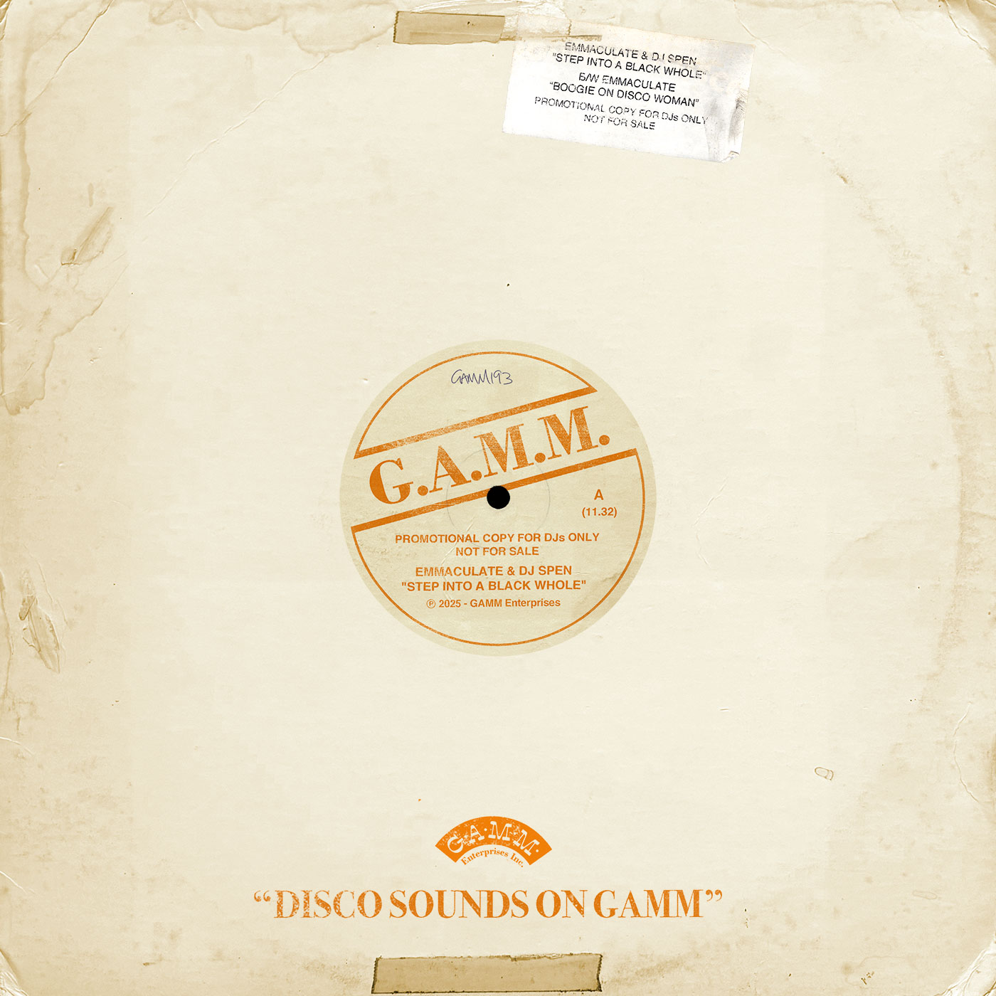 Emmaculate/STEP INTO A BLACK WHOLE 12"