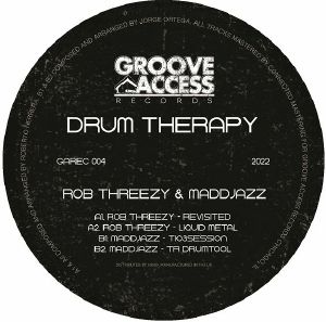 Rob Threezy & Maddjazz/DRUM THERAPY 12"