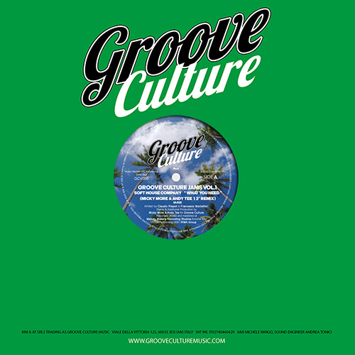 Various/GROOVE CULTURE JAMS VOL 1 12"