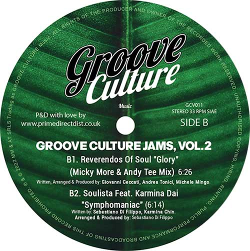 Various/GROOVE CULTURE JAMS VOL 2 12"