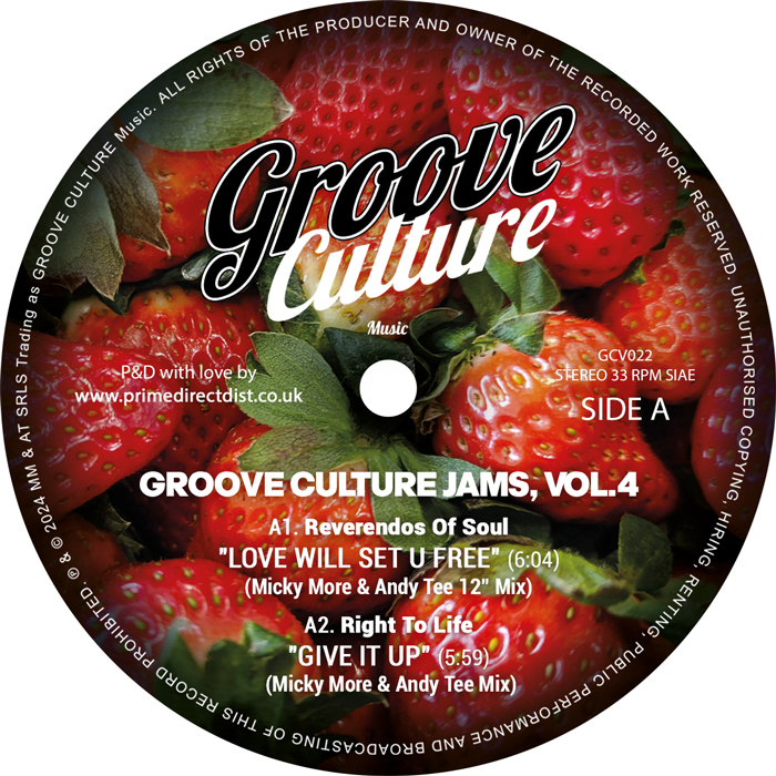 Various/GROOVE CULTURE JAMS VOL 4 12"