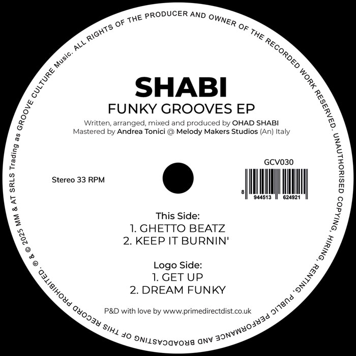 Shabi/FUNKY GROOVES EP 12"