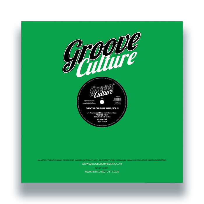 Various/GROOVE CULTURE JAMS VOL 5 12"