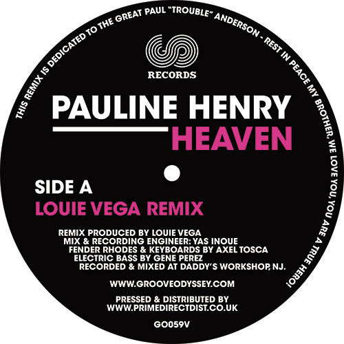 Pauline Henry/HEAVEN (LOUIE VEGA RX) 12"