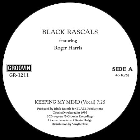 Black Rascals/KEEPING MY MIND 12"