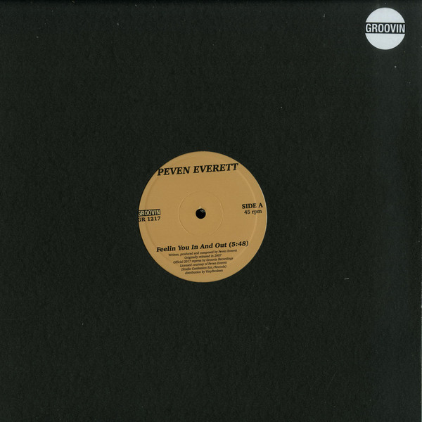Peven Everett/FEELIN YOU IN AND OUT 12"