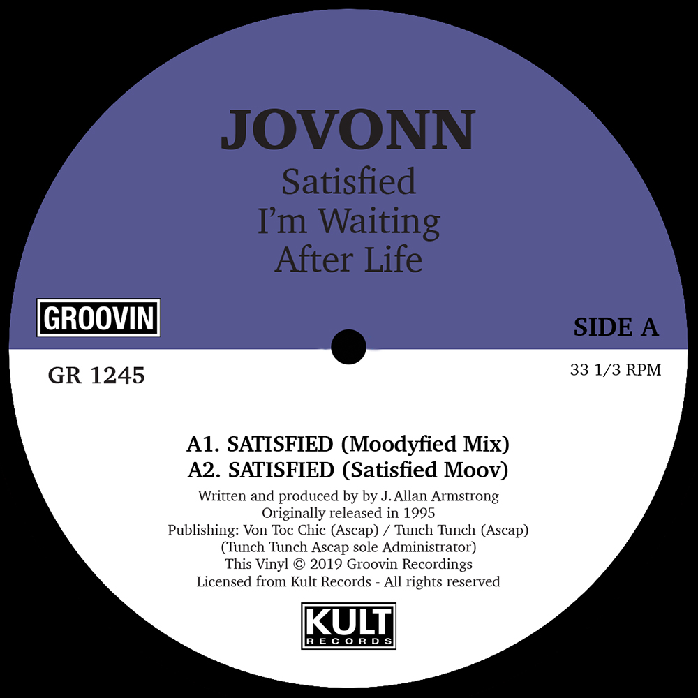 Jovonn/SATISFIED 12"