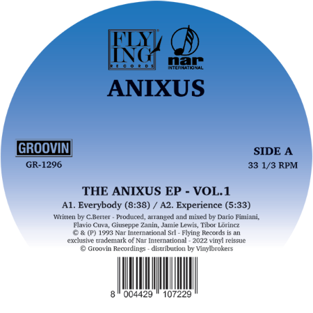 Anixus/THE ANIXUS EP VOL 1 12"