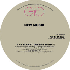 New Musik/THE PLANET DOESN'T MIND 12"