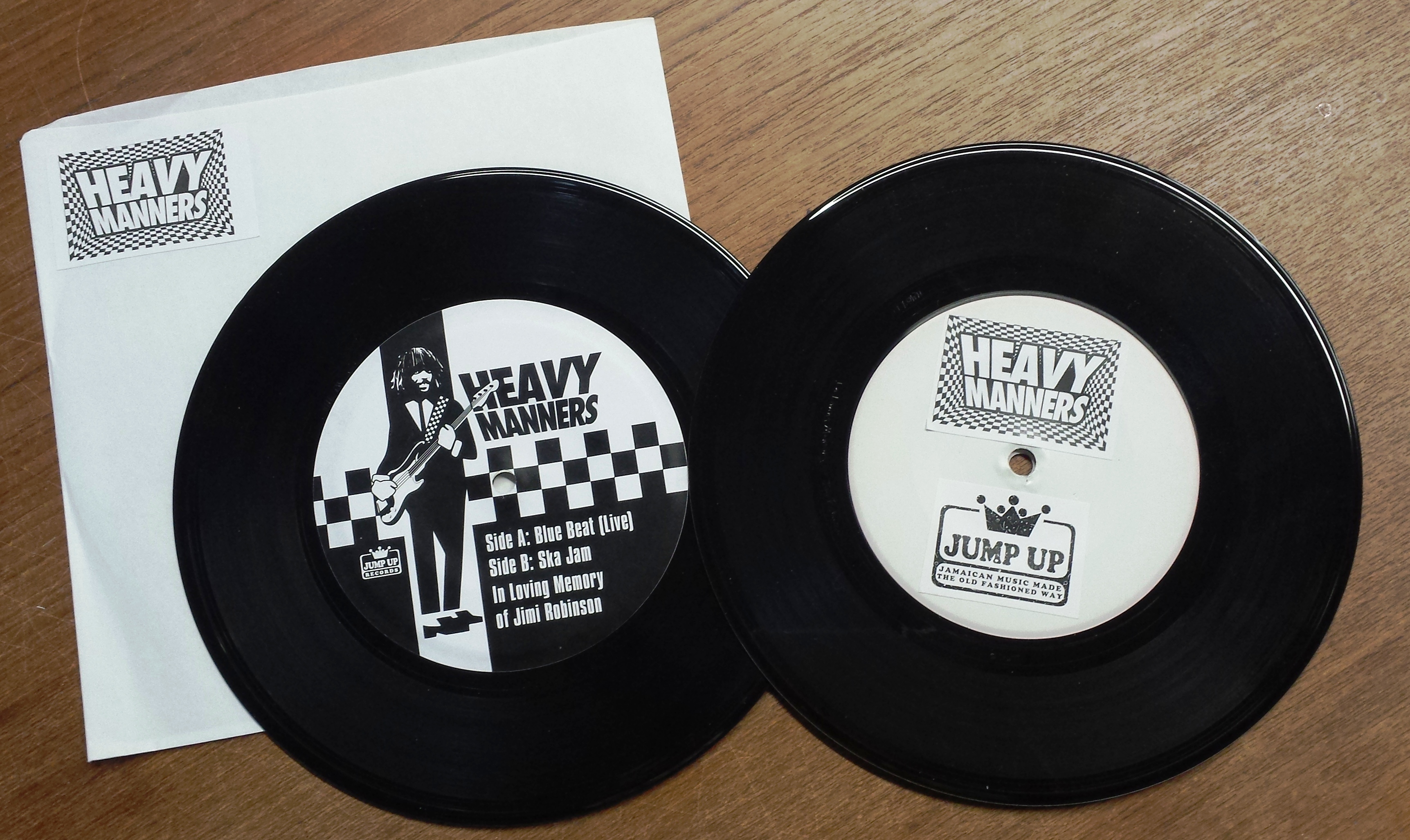 Heavy Manners/SKA JAM & BLUE BEAT 7"