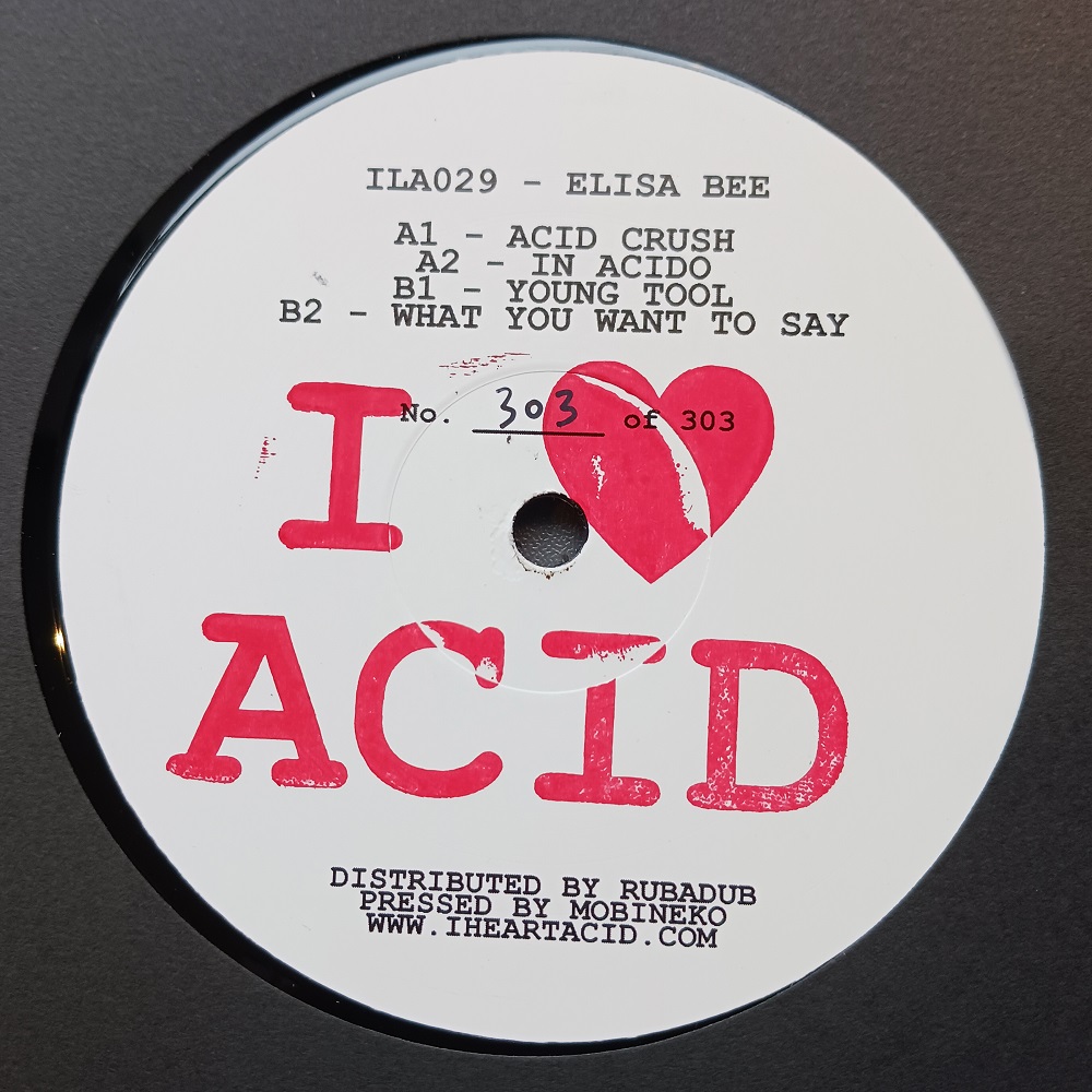 Elisa Bee/I LOVE ACID 029 12"