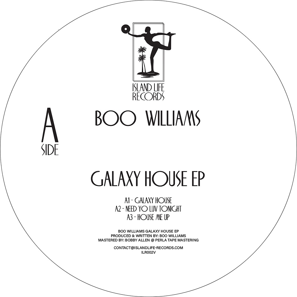 Boo Williams/GALAXY HOUSE EP 12"