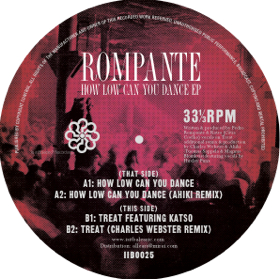 Rompante/HOW LOW CAN YOU DANCE EP 12"