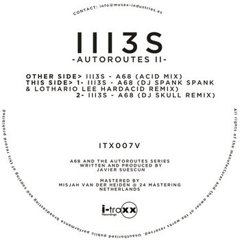 III3S/A68 (DJ SKULL REMIX) 12"