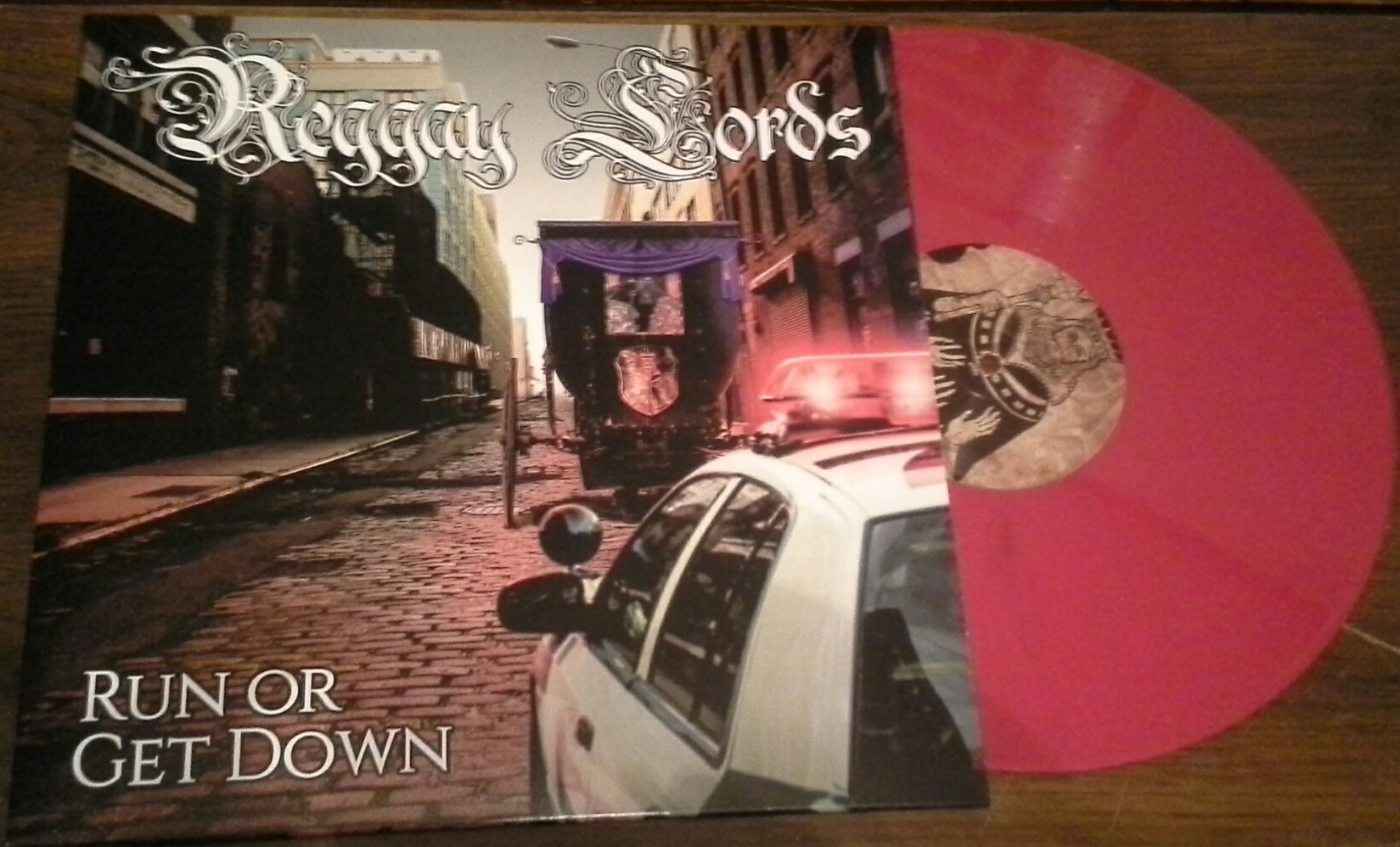 Reggay Lords/RUN OR GET DOWN (PURPLE) LP