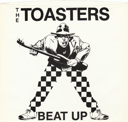 Toasters/BEAT UP 1984 (MARBLE) 7"
