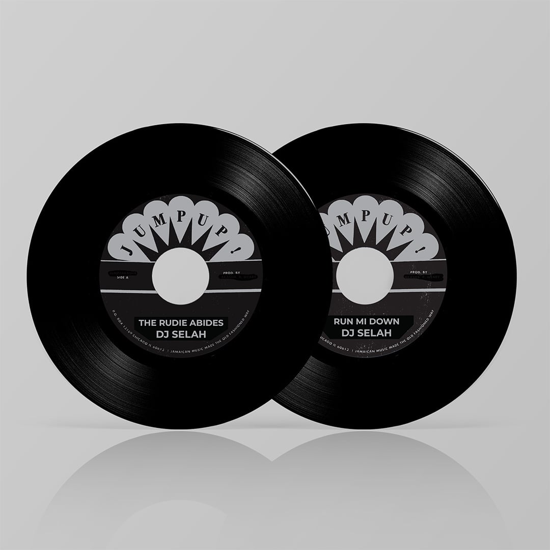 DJ Selah/THE RUDIE ABIDES & RUN ME 7"