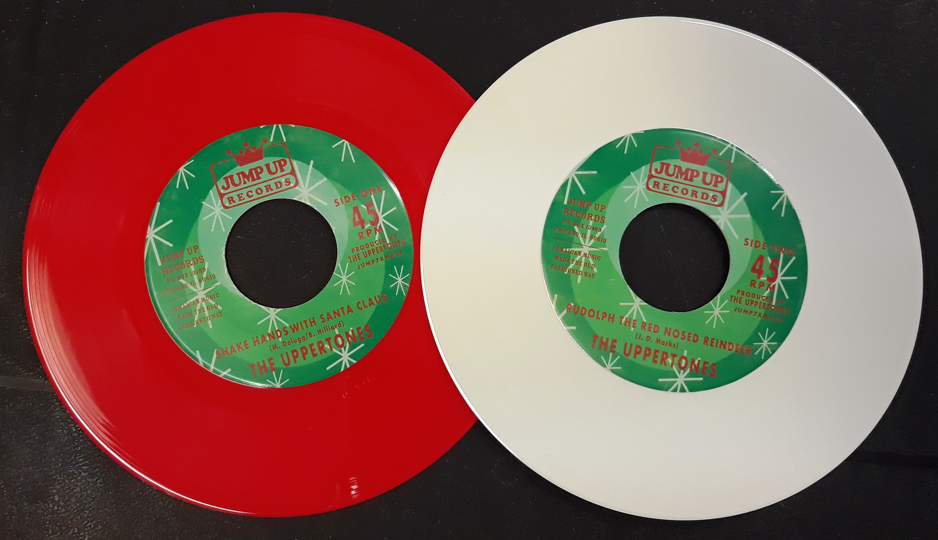 Uppertones/SHAKE HANDS WITH SANTA 7"