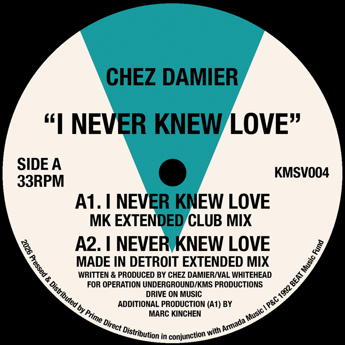 Chez Damier/I NEVER KNEW LOVE 12"