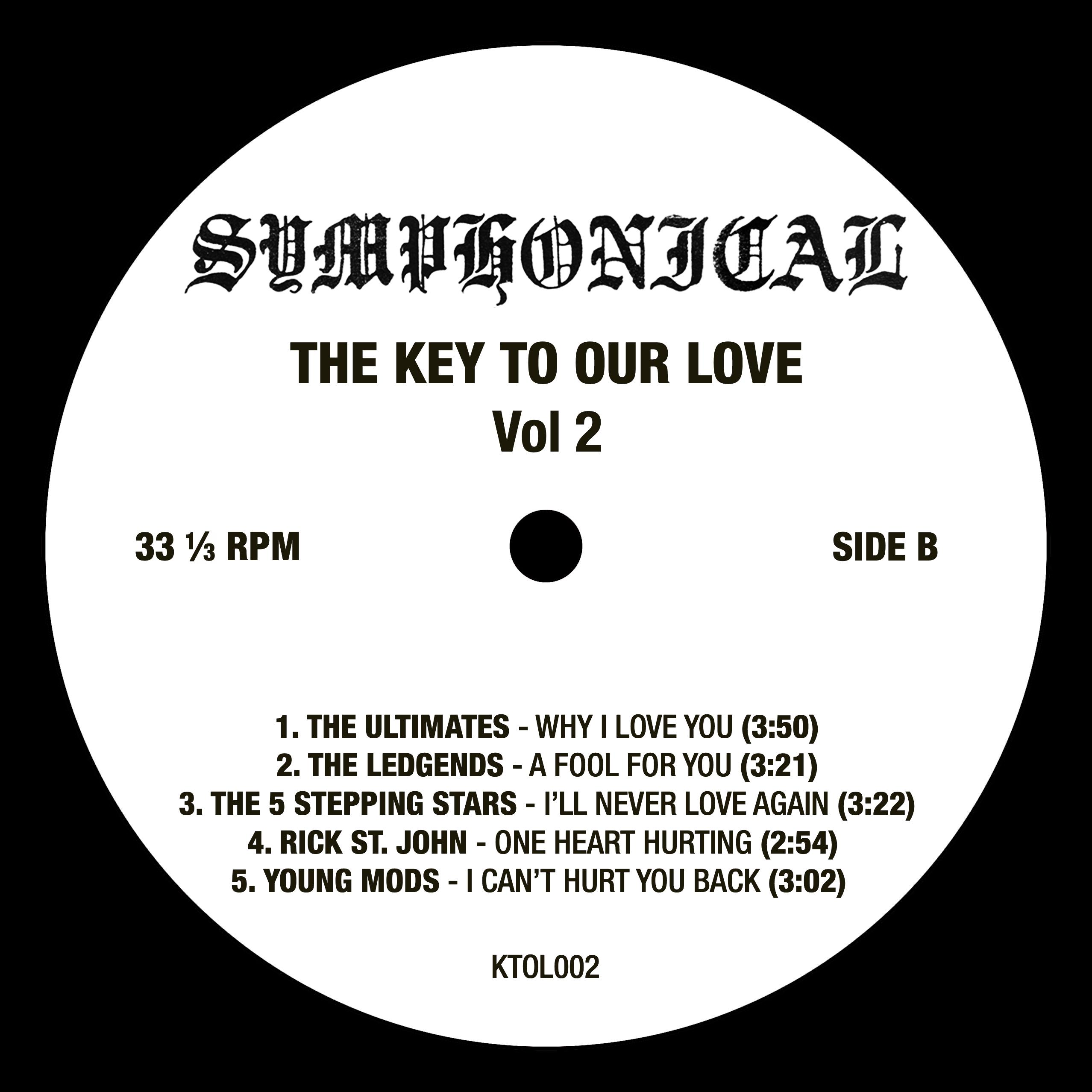 Various/KEY TO OUR LOVE VOL. 2 LP