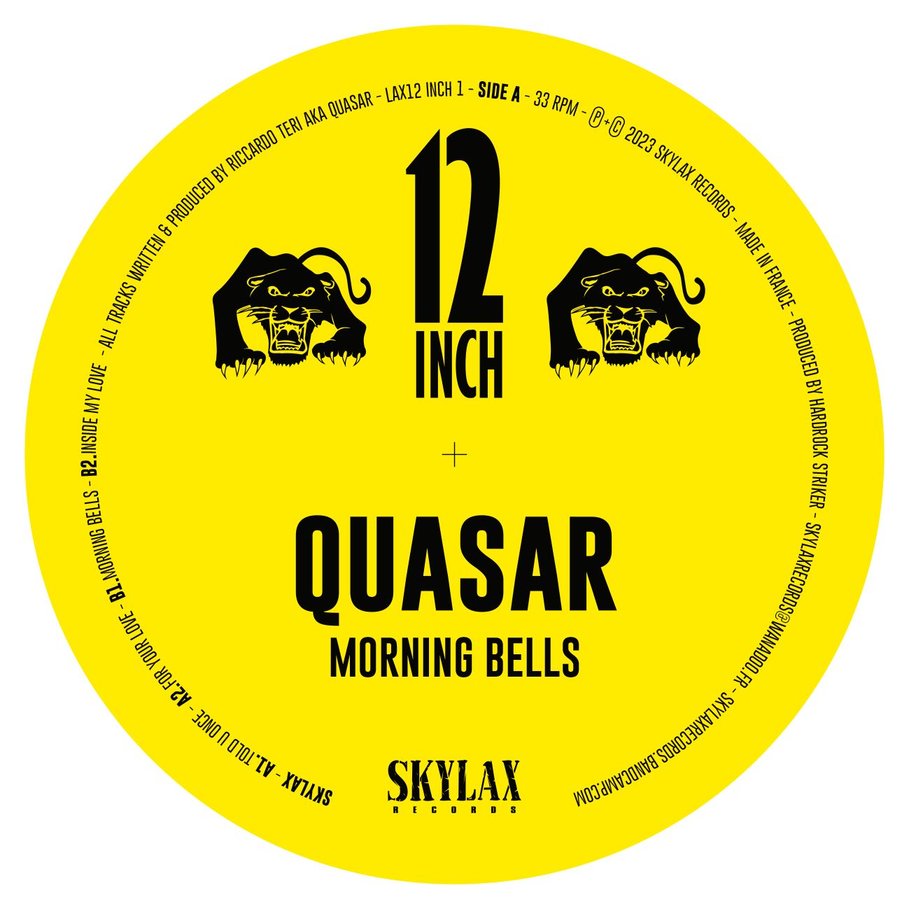 Quasar/MORNING BELLS 12"