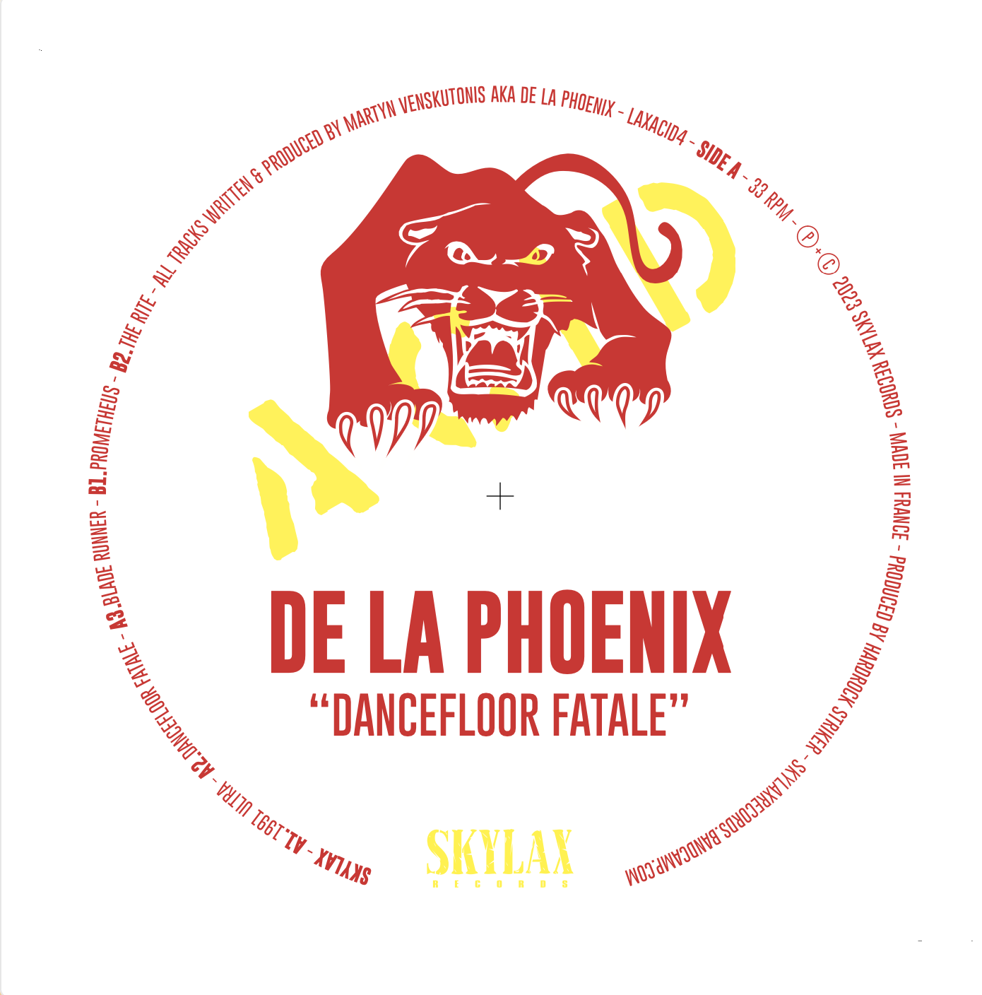 De La Phoenix/DANCEFLOOR FATALE EP 12"