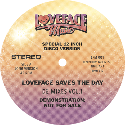 Loveface/DE-MIXES VOL. 1 12"