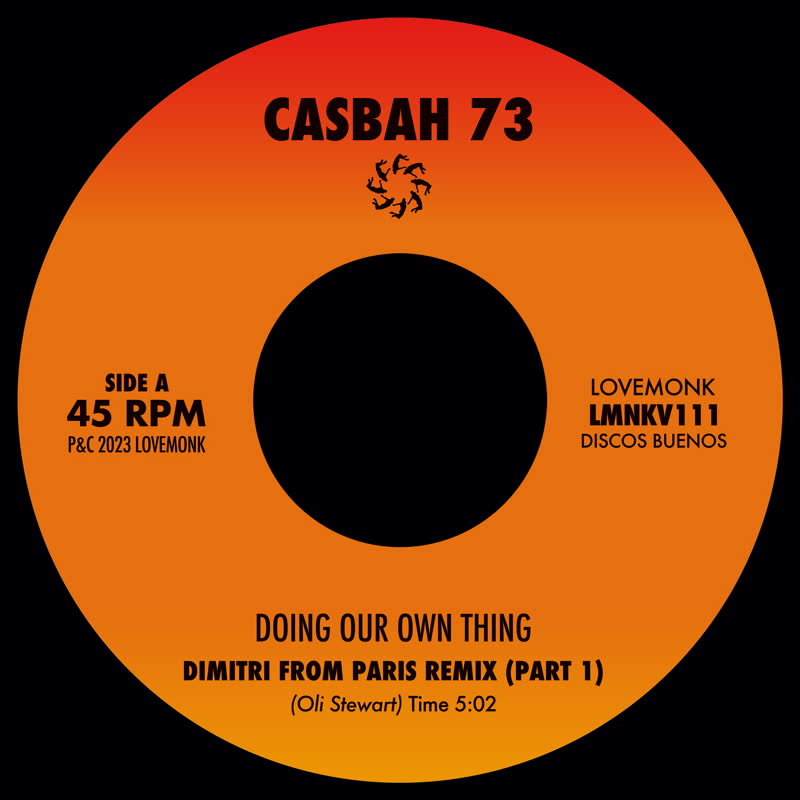 Casbah 73/DOING... (DIMITRI FP REMIX) 7"