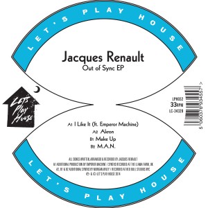 Jacques Renault/OUT OF SYNC EP 12"