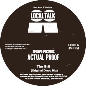 Actual Proof/THE GRIT-HUFF & PUFF 12"