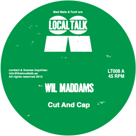 Wil Maddams/CUT & CAP 12"