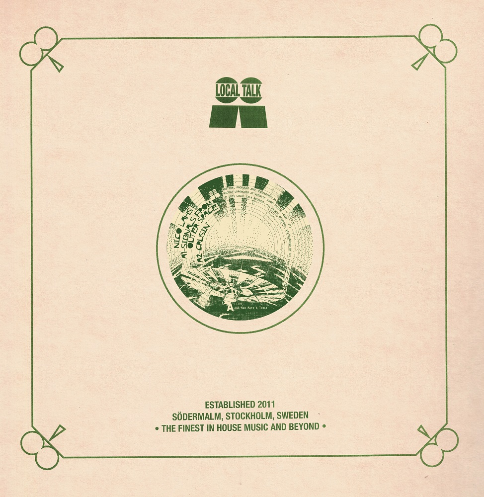 Nico Lahs/SIGNALS FROM OUTER SPACE 12"
