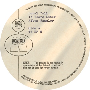 Various/LOCAL TALK: 13 YEARS LATER 12"