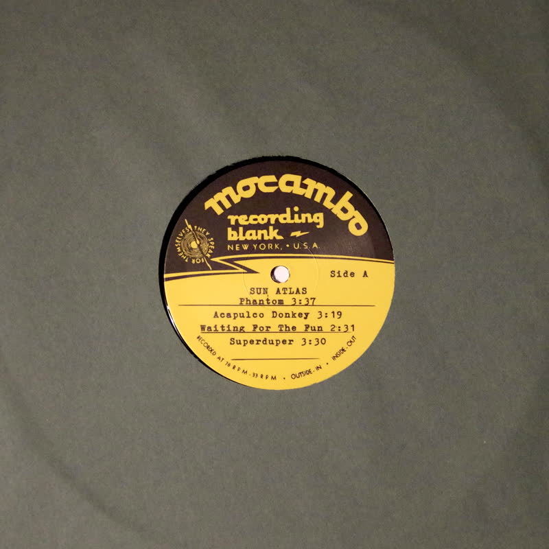 Sun Atlas/SUN ATLAS EP 10"