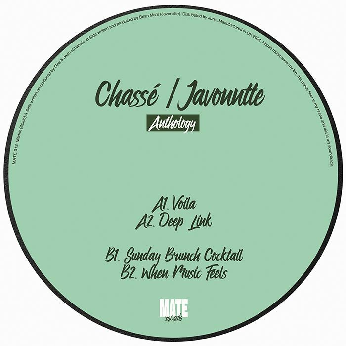 Chasse & Javonntte/ANTHOLOGY EP 12"