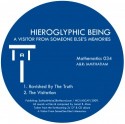 Hieroglyphic Being/A VISITOR FROM... 12"