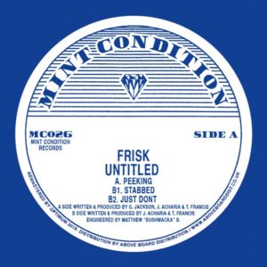 Frisk/UNTITLED EP 12"