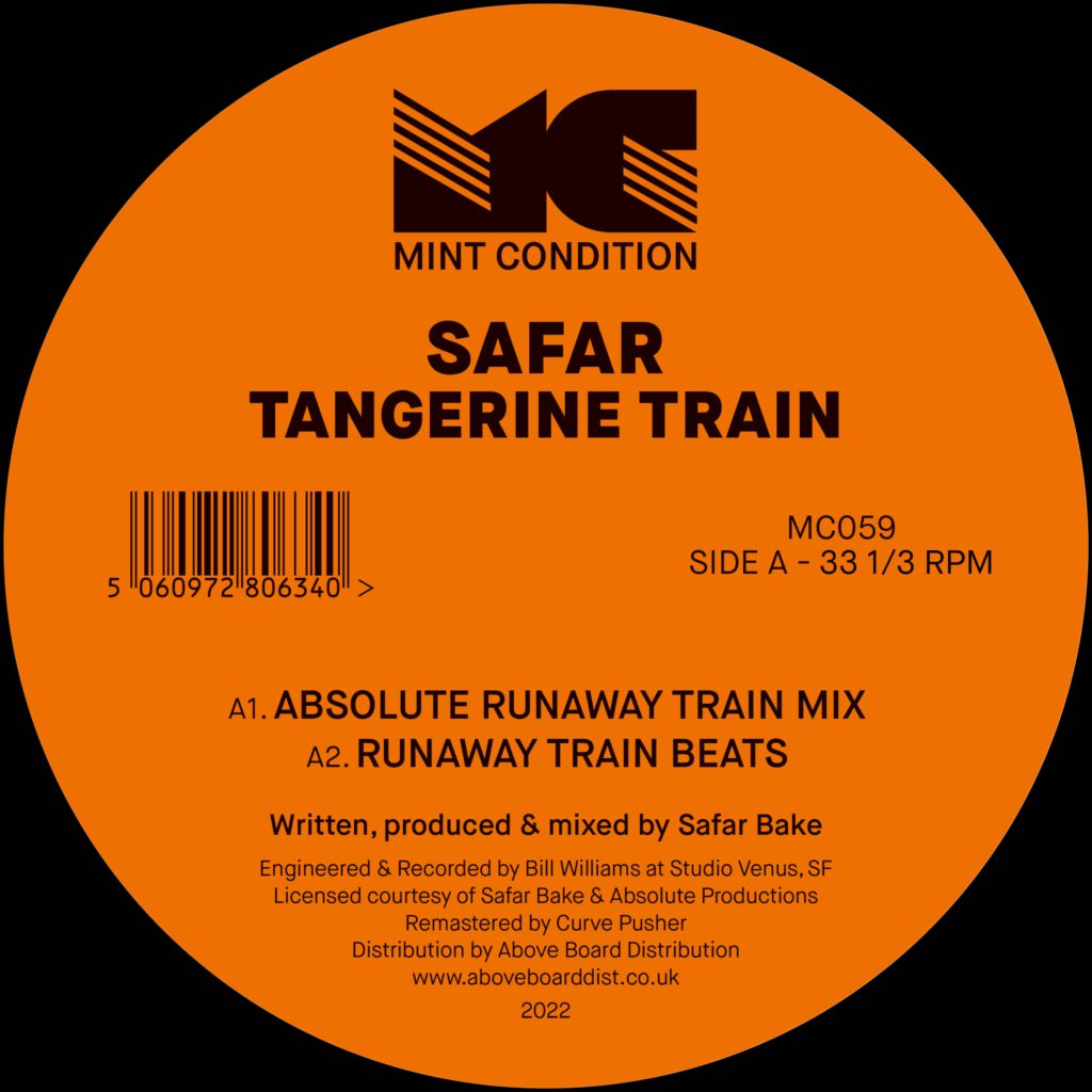 Safar/TANGERINE TRAIN 12"