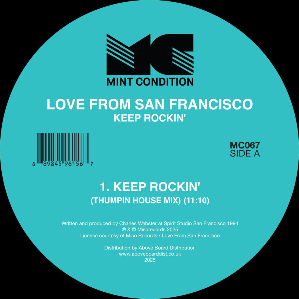 Love From San Francisco/KEEP ROCKIN' 12"