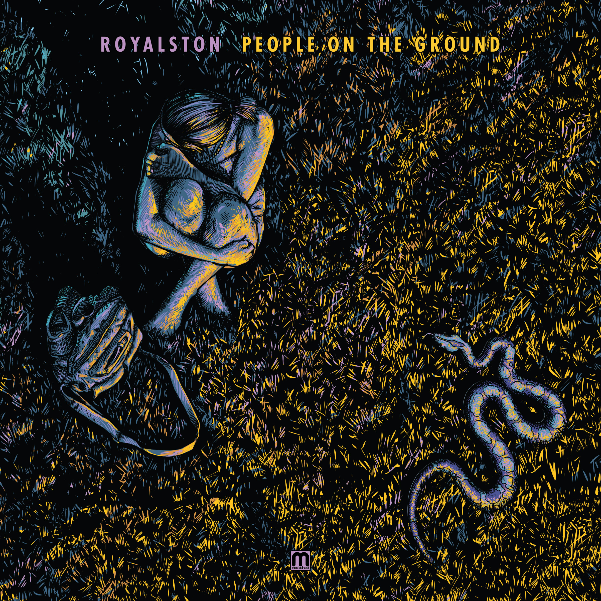 Royalston/PEOPLE ON THE GROUND LP + CD