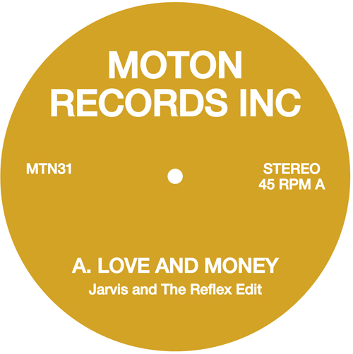 Moton/LOVE AND MONEY - ON THE RUN 12"