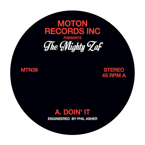 Mighty Zaf/DOIN' IT 12"